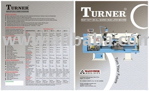 「ターナー」265台のすべての連動させられたヘッド旋盤機械-ギヤ打抜き機問屋・仕入れ・卸・卸売り