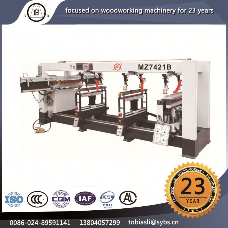 MZ-7421B 2016ホット販売高効率ログ木材多機能多軸木質パネル水平ボーリングマシン-ボーリング機械問屋・仕入れ・卸・卸売り