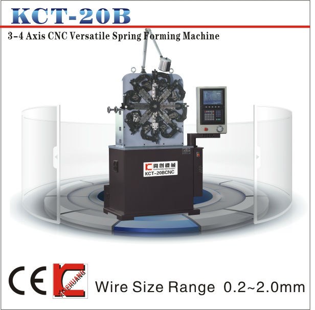 汎用性の高い自動延長kct-20b専門メーカー/テンション/トーションバネ製造機-他の工作機械装置問屋・仕入れ・卸・卸売り
