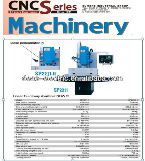 ジーメンスvmc850cnc縦型フライス盤-フライス盤問屋・仕入れ・卸・卸売り