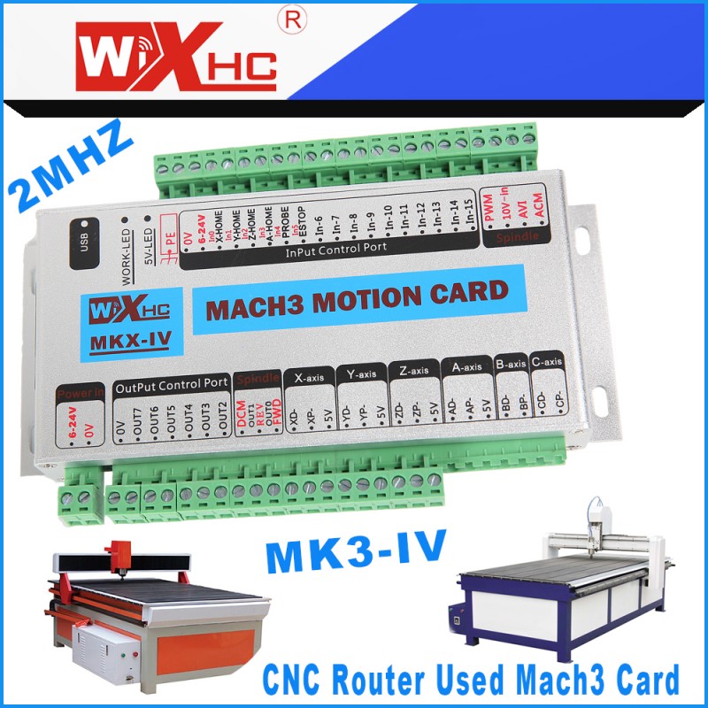 Usbポート2000 Khz 3軸cncモーションコントロールカードmach3ブレークアウトボード-CNCコントローラ問屋・仕入れ・卸・卸売り