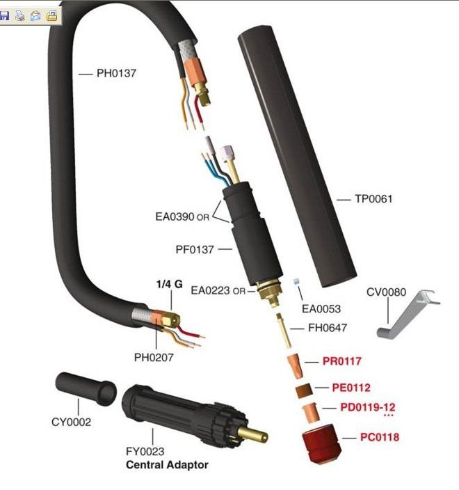 trafimetイタリア自動エアプラズマ切断機なしでトーチs105100アンプhf用ストレートtrafimets105トーチヘッド-プラズマ溶接機問屋・仕入れ・卸・卸売り