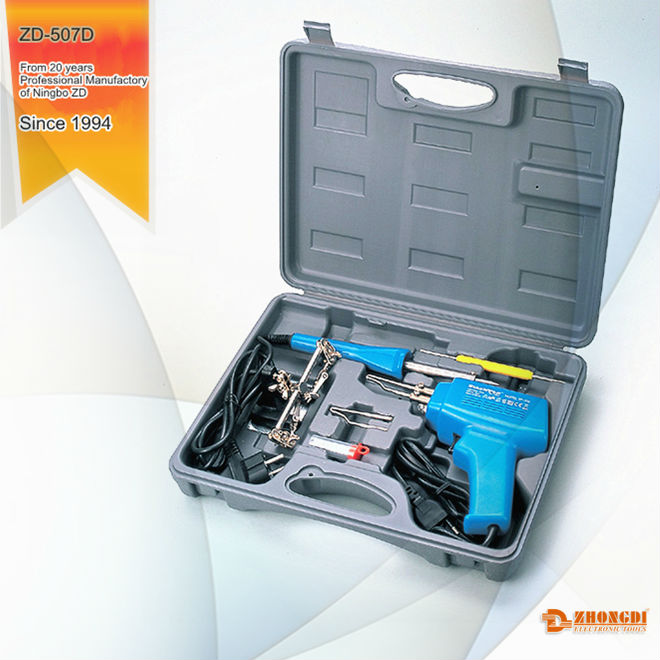 110v220v100w150w高品質ブルー電気はんだ銃のツール寧波zd-電気はんだごて問屋・仕入れ・卸・卸売り