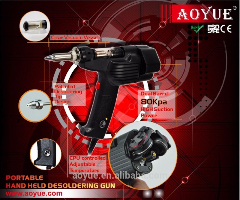 自己完結型aoyue8800はんだ銃と内部を真空ポンプとキャリングケース-その他溶接装置問屋・仕入れ・卸・卸売り
