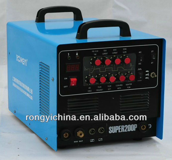 上海rongyisuper200p220vマルチ- 機能ac/dcパルスtigアルミ/mma/カット溶接ツール-アーク溶接機問屋・仕入れ・卸・卸売り