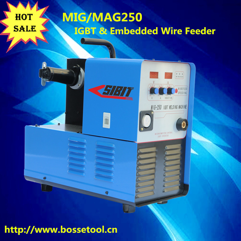 高品質220ボルトnbc 250 igbtミグインバータ溶接機& co2溶接機-ミグ溶接機問屋・仕入れ・卸・卸売り