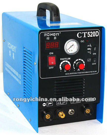 CT520Dは電圧DC 110V及び220V TIG/MMA/CUTの溶接工二倍になる-アーク溶接機問屋・仕入れ・卸・卸売り