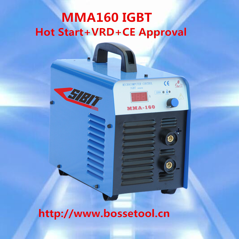 低価格ポータブル溶接機mma igbt電動インバータ160アーク溶接機-アーク溶接機問屋・仕入れ・卸・卸売り