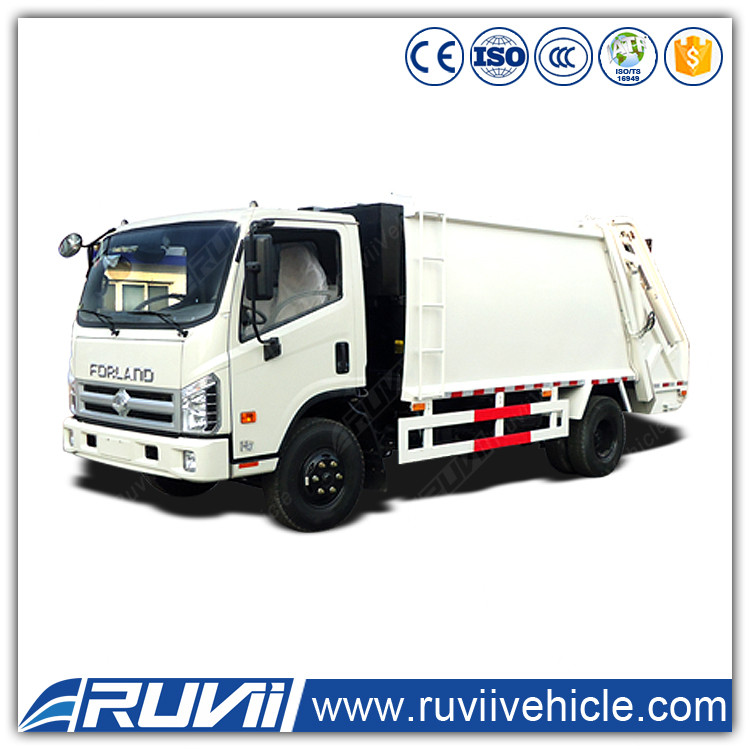 を福田ブランド(ruvii)新しい4 × 2 12m3コンパクタタイプごみトラック用販売-清掃車問屋・仕入れ・卸・卸売り