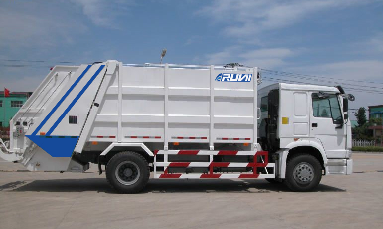 Ruvii 10 cbm新しいモデルコンパクタタイプ福田ごみトラック-清掃車問屋・仕入れ・卸・卸売り