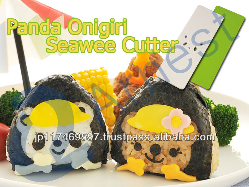 プラスチックおにぎりはツールを作るカッターマシンが設定さシリコンマットの子供ランチお弁当箱ギフトパンダおにぎりの海苔カッター-具体的なカッター問屋・仕入れ・卸・卸売り