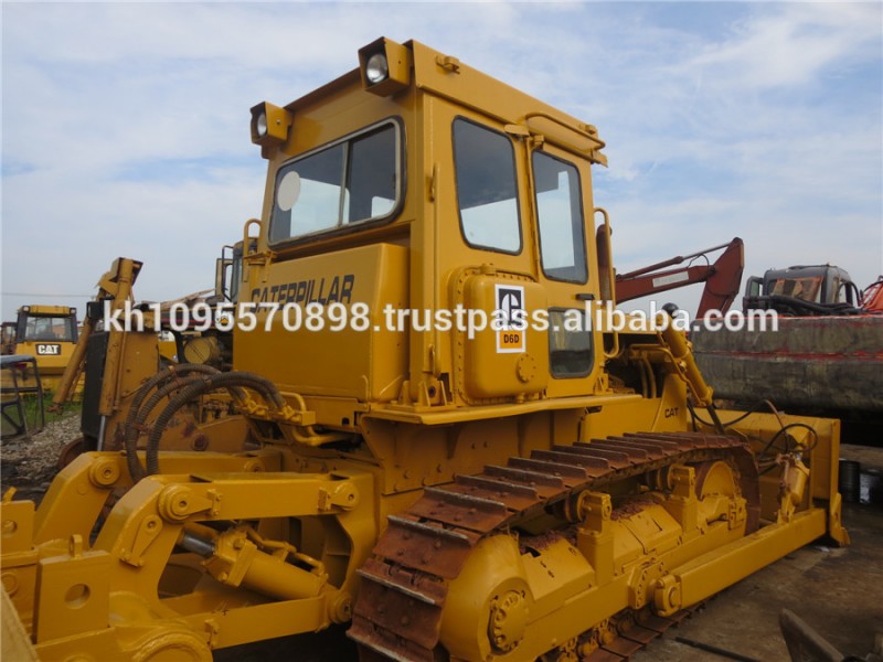 中古caterpillard6dのブルドーザー中国上海での販売のための、 中古建設機械-ブルドーザー問屋・仕入れ・卸・卸売り