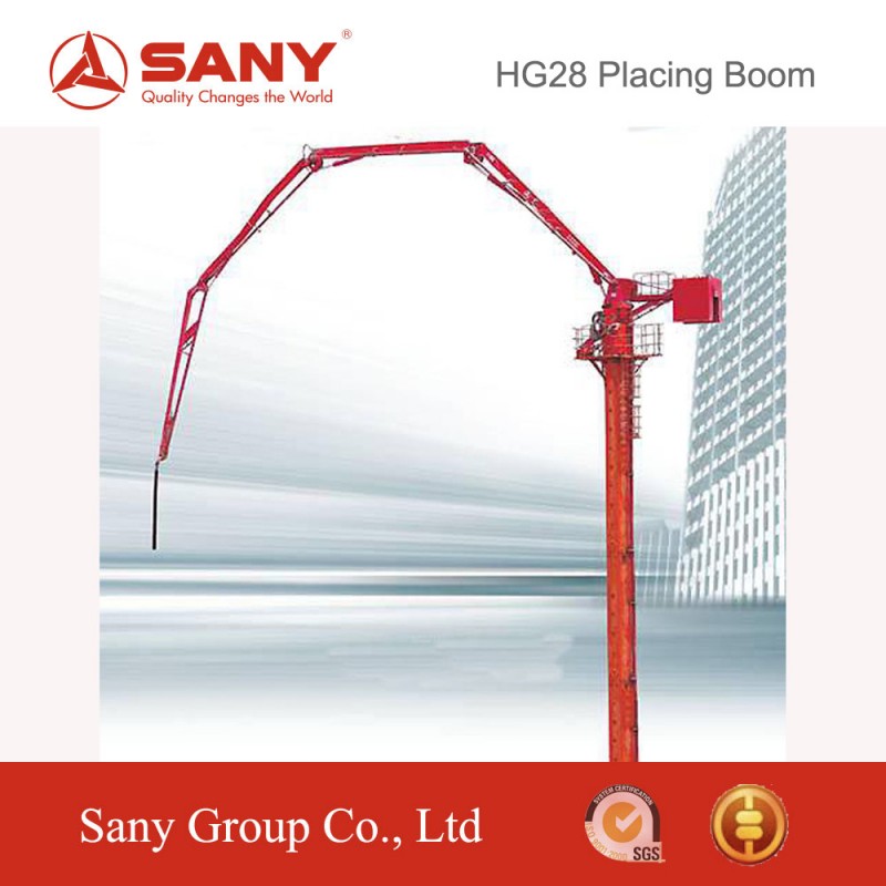 Sany HG28 28メートル携帯静止コンクリート配置ブーム用販売-コンクリート・スプレッダ問屋・仕入れ・卸・卸売り