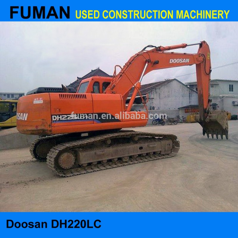 使用斗山dh220 20ton ショベル機使用ショベル用販売-掘削機問屋・仕入れ・卸・卸売り