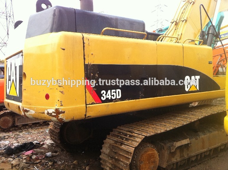 中古建設機器からアメリカキャタピラ345dショベル/中古cat 330c 336d 330d 345C 345d 349D坑夫-掘削機問屋・仕入れ・卸・卸売り