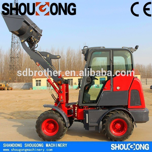 Shougong SG10F 1000 キログラム小さな ミニ コンパクト ホイール ローダー-ローダ問屋・仕入れ・卸・卸売り