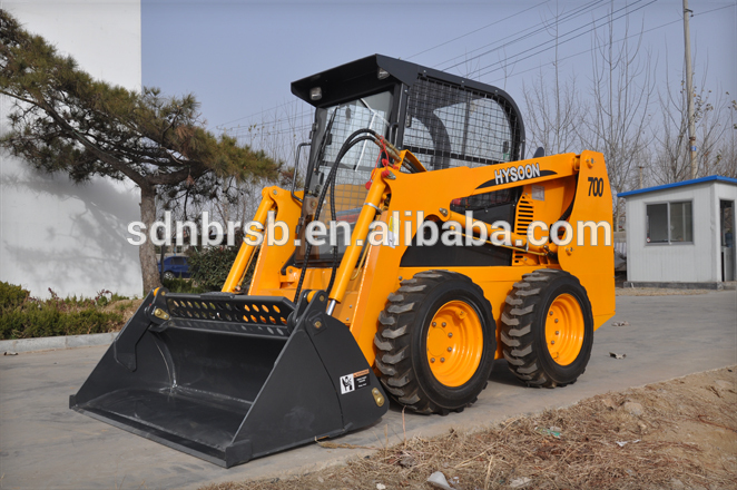 ミニスキッドローダーを操縦、 中国ボブキャット、 エンジンパワー60hp、 積載量700kg-ローダ問屋・仕入れ・卸・卸売り