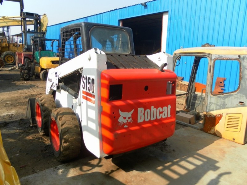 中古bobcatスキッドステアローダーs150、 ミニスキッドローダーを操縦-ローダ問屋・仕入れ・卸・卸売り