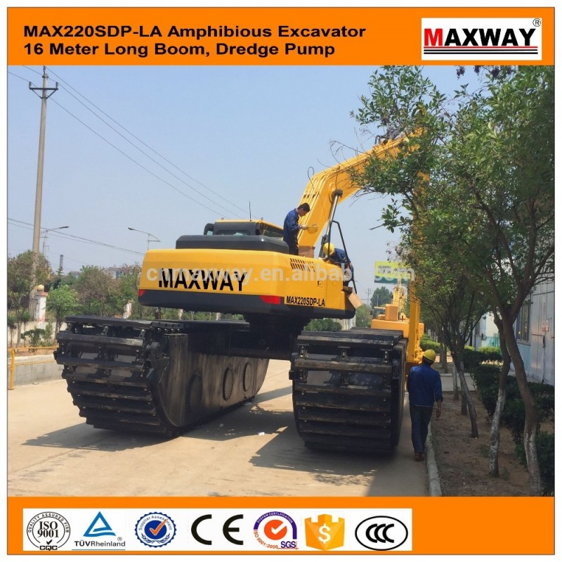 22トンmaxwayブランド水陸両用ショベル沼ショベルマーシュバギー-掘削機問屋・仕入れ・卸・卸売り