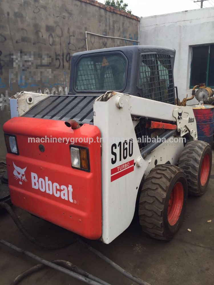 中古bobcatスキッドステアローダーs160、 良好な状態-ローダ問屋・仕入れ・卸・卸売り