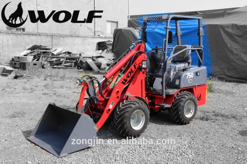 狼ローダー、 750miniloaderradladerパレットとフォーク、 41のバケットローダー-ローダ問屋・仕入れ・卸・卸売り