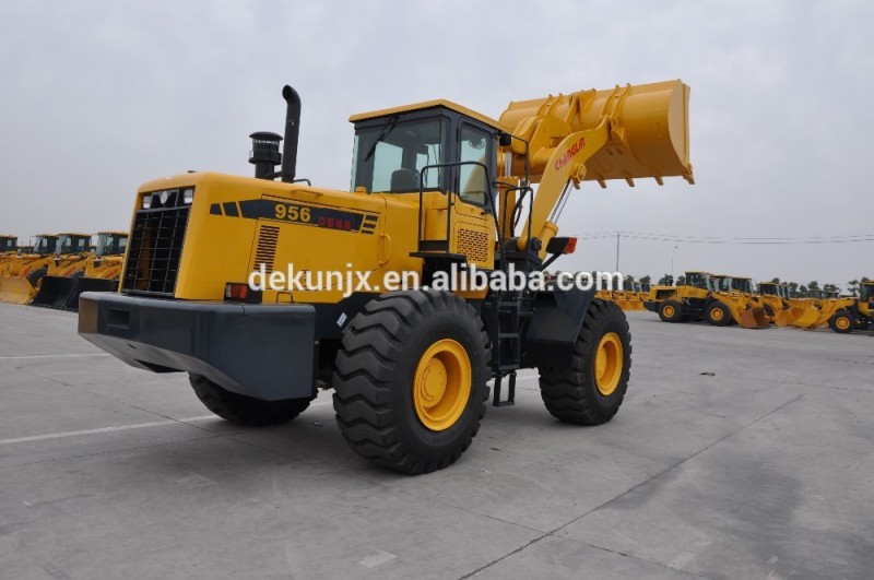 フロントエンドpayloader956高いダンプ5トン使用されるホイールローダー販売のための-ローダ問屋・仕入れ・卸・卸売り