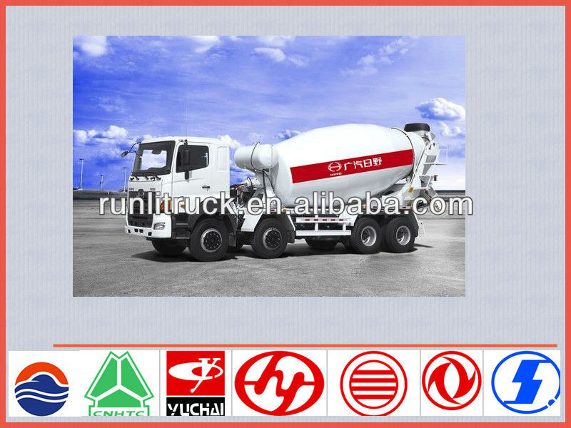 新しいモデル日野7008*415m3セルフローディングコンクリートミキサー販売のためのトラック-ミキサー車問屋・仕入れ・卸・卸売り
