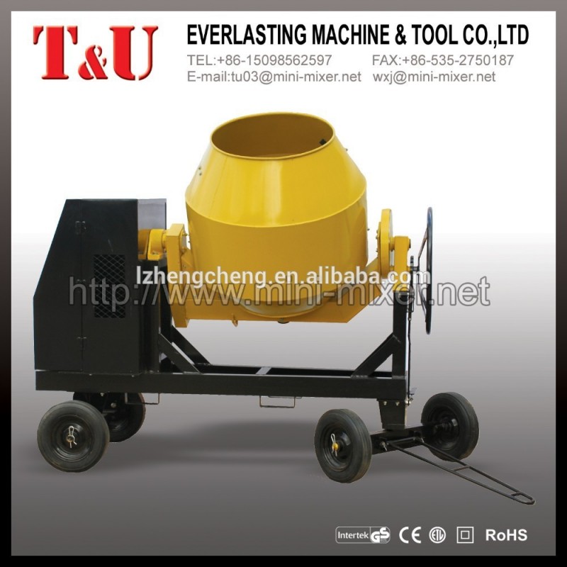建設機械の移動ハンドル260リットル350リットル400l500l６００Ｌポータブルディーゼルコンプレッサー-コンクリートミキサー問屋・仕入れ・卸・卸売り