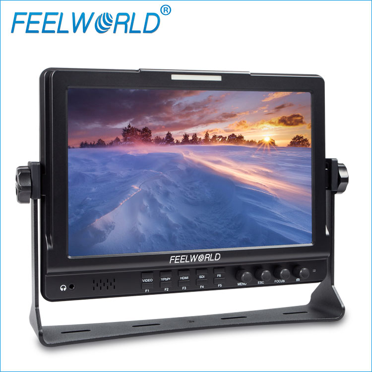 Feelworld 10.1インチav 3グラムsdi hdmi入力クレーンブームとjibフィールドモニターFW1018SP-他のクレーン問屋・仕入れ・卸・卸売り