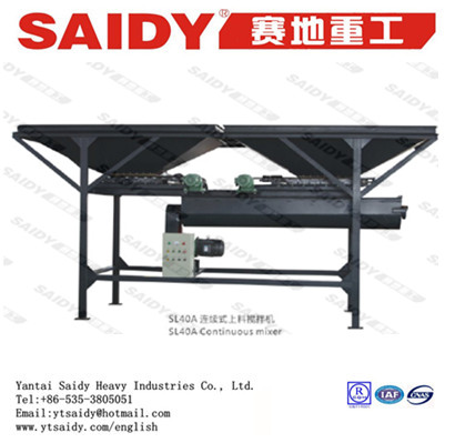 2016熱い販売! Saidy ブランド SL40A連続コンクリート ミキサー-コンクリートミキサー問屋・仕入れ・卸・卸売り