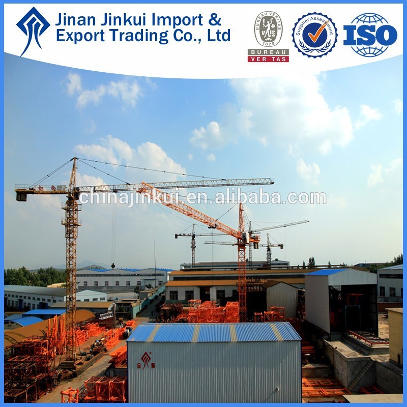 2016 luffing QTZ80 (6010)移動タワークレーン価格によるjinkuiで中国-タワークレーン問屋・仕入れ・卸・卸売り