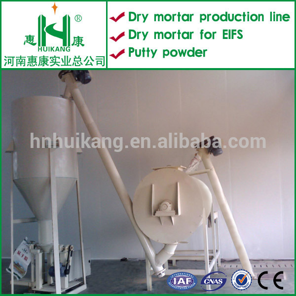 中国の基本的な式の簡単な操作乾燥モルタルの生産ラインからメーカーhk-乾燥した乳鉢機械問屋・仕入れ・卸・卸売り