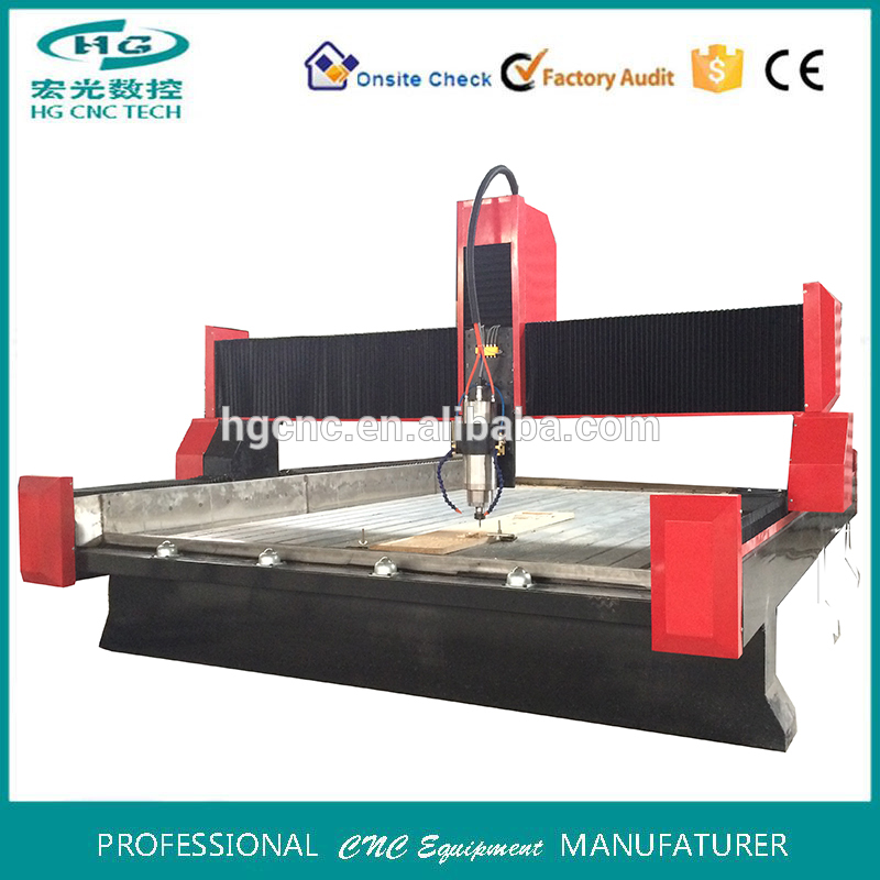 強力な中国HG1325花崗岩石cncのルータ、石cnc 3軸ルーターマシン-石造りの機械類問屋・仕入れ・卸・卸売り