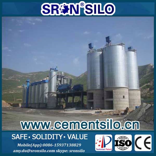 Sron提供大容量セメントサイロシステム500-8000tonサイロ-セメント製造機械問屋・仕入れ・卸・卸売り