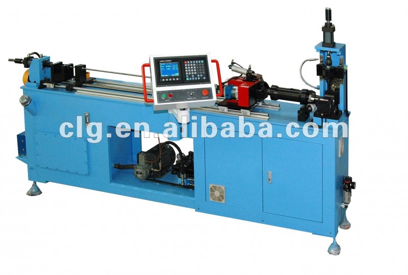 太陽エネルギーCNCの穴のpunching&flanging機械-パイプ製造機械問屋・仕入れ・卸・卸売り