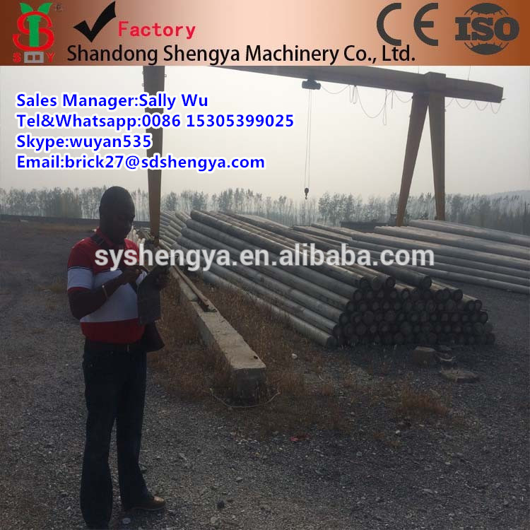 中国製価格shengya鋼コンクリート電柱金型ポール製造機中国-パイプ製造機械問屋・仕入れ・卸・卸売り
