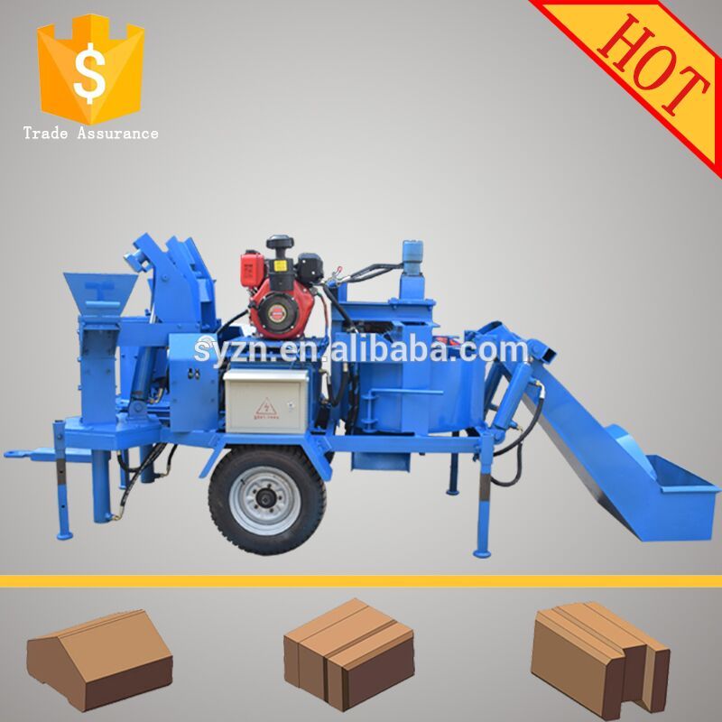 Hydraformレンガ製造機価格m7miスーパーツイン高品質粘土レンガ製造機2個1時間-レンガ製造機械問屋・仕入れ・卸・卸売り