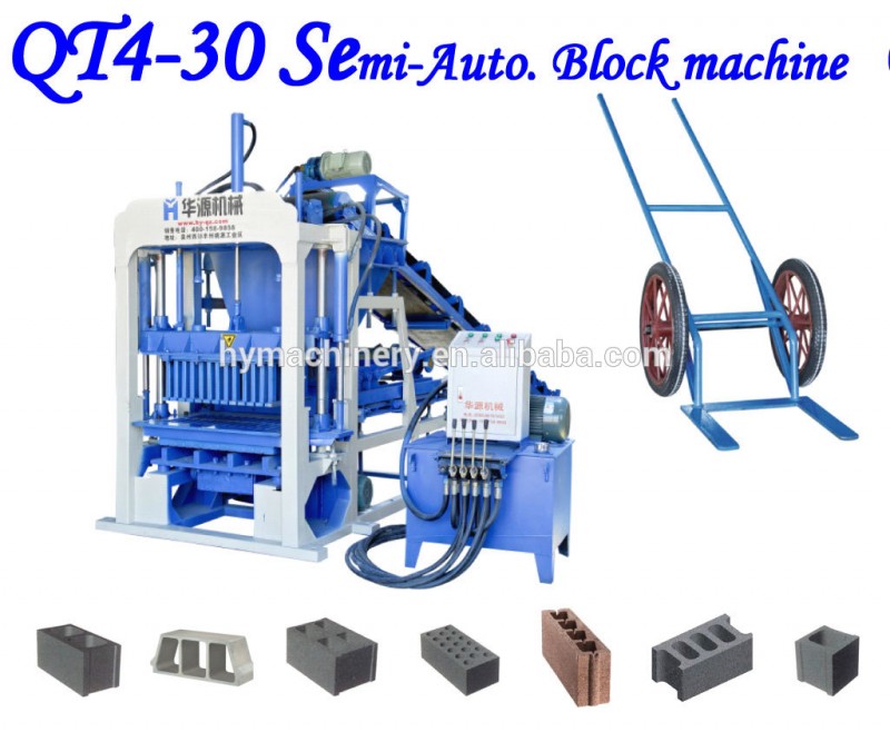 工場qt4-30半- 自動レンガ造りのマシンでの販売のための中国福建省華機械-レンガ製造機械問屋・仕入れ・卸・卸売り