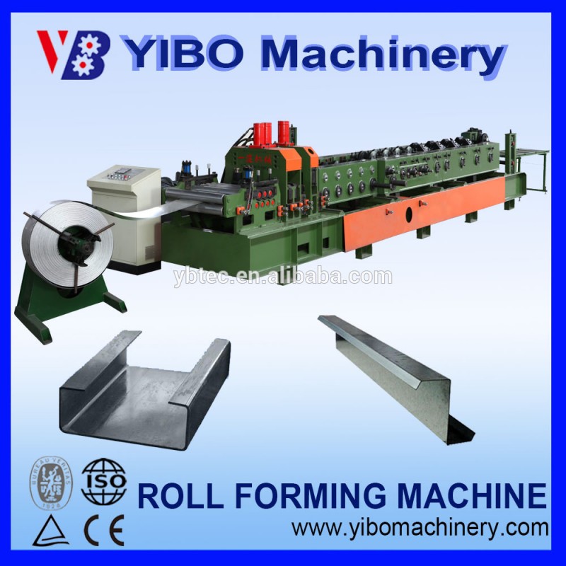2016 yibo新しいモデル鋼c z母屋ロール成形機-タイル製造機械問屋・仕入れ・卸・卸売り