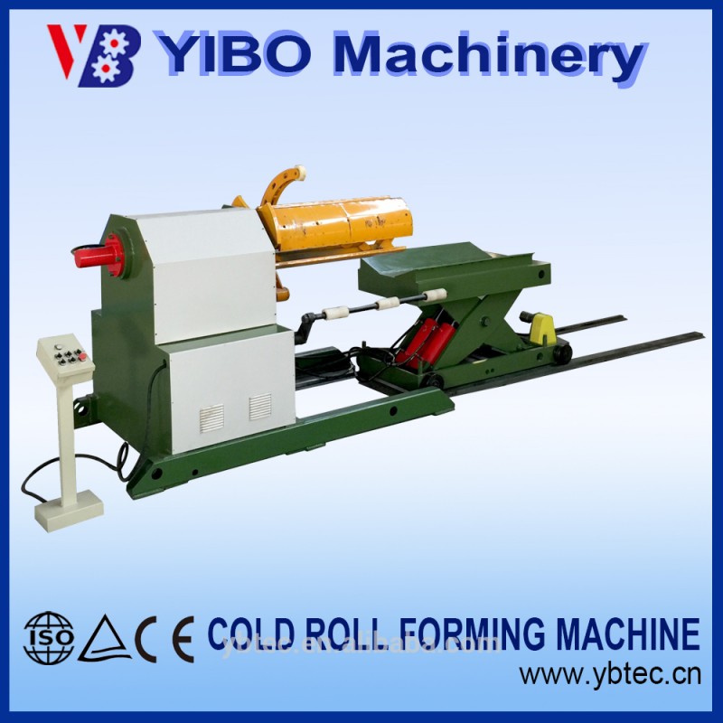 Yibo機械油圧自動スチール コイル アンコイラー-金属ストレート加工機械問屋・仕入れ・卸・卸売り