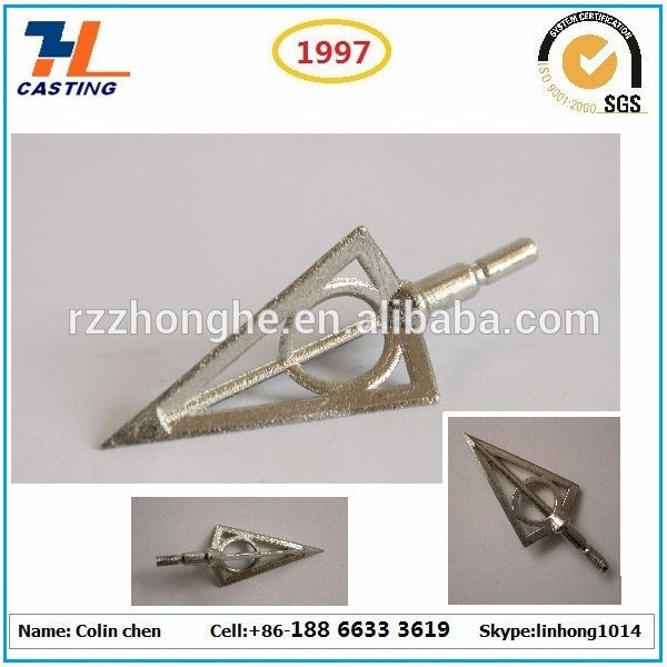 Zhonghe ステンレス スチール精密鋳造矢印部品-金属及び冶金学の機械類部品問屋・仕入れ・卸・卸売り