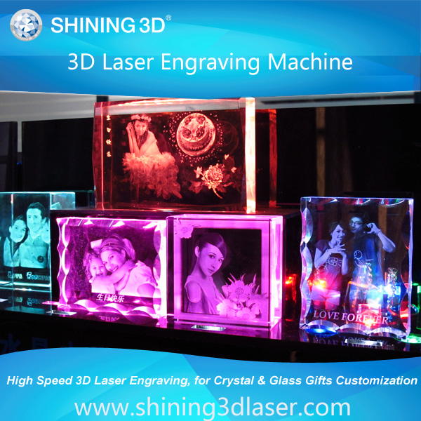 3dクリスタルレーザーサブ- 表面の彫刻家のための水晶彫刻-レーザーの彫版機械問屋・仕入れ・卸・卸売り