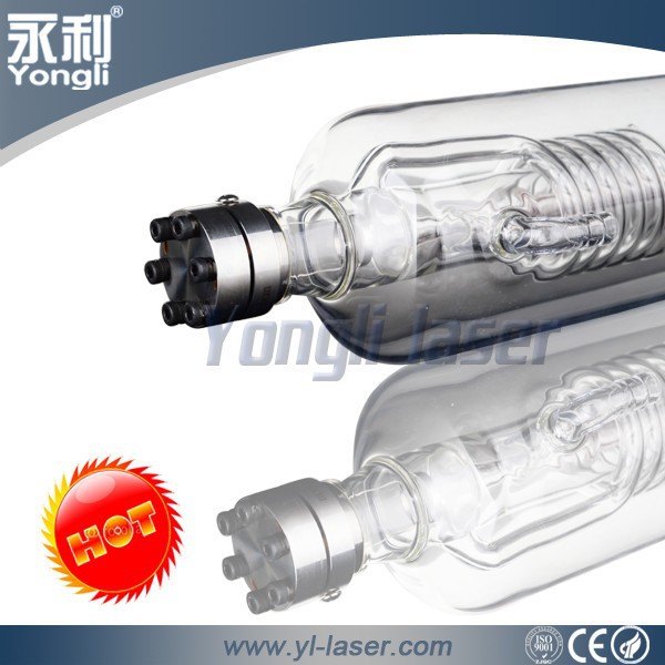 Yongliはレーザーco2レーザー管100ワットのco2レーザー管用切削-レーザーの打抜き機問屋・仕入れ・卸・卸売り