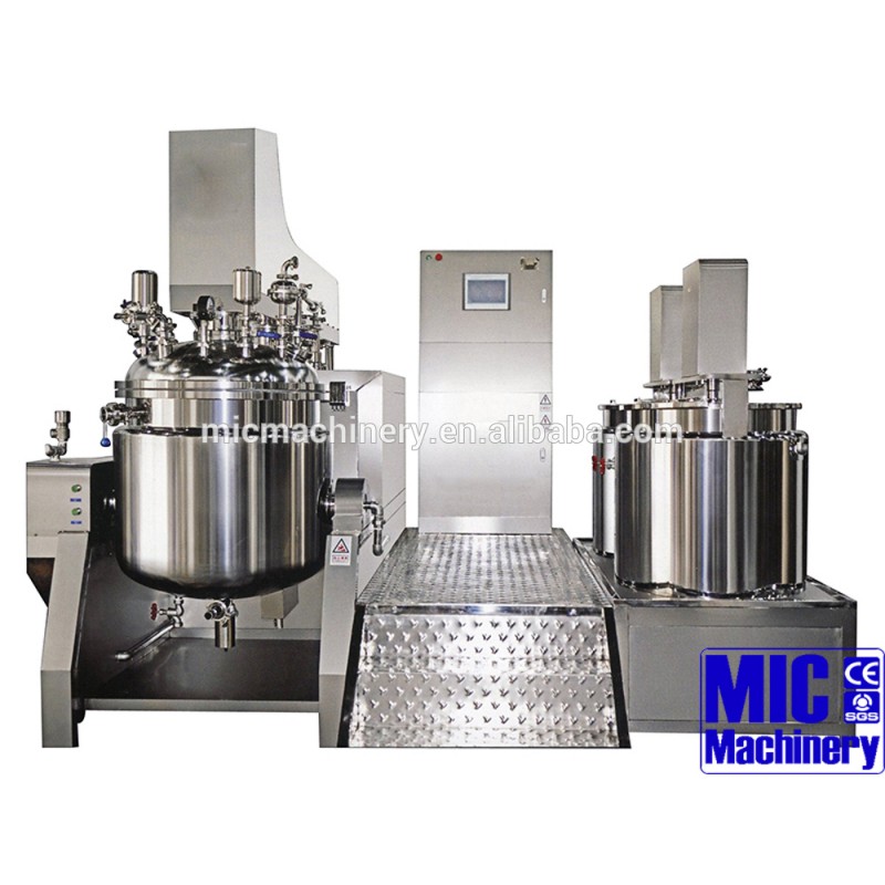 マイク- 250l安いvacumm250lピーナッツバターとミキサーceと油と水タンク-化粧品生産設備問屋・仕入れ・卸・卸売り