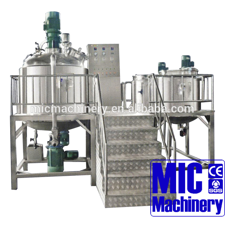 Micmachinery MIC-2000Lマヨネーズ/バタークリーム真空混合タンク泡真空混合タンクでceが承認-化粧品生産設備問屋・仕入れ・卸・卸売り