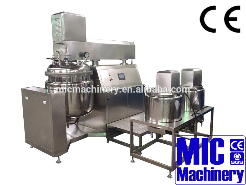 Micmachinery 250l自動乳化ミキサー高速ミキサーホモジナイザーミキサー用ローションクリーム軟膏で油水タンク-化粧品生産設備問屋・仕入れ・卸・卸売り