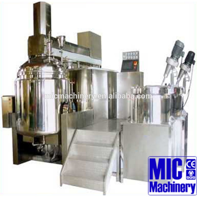 マイク- 250l安いvacumm250lジャムとミキサーceと油と水タンク-化粧品生産設備問屋・仕入れ・卸・卸売り