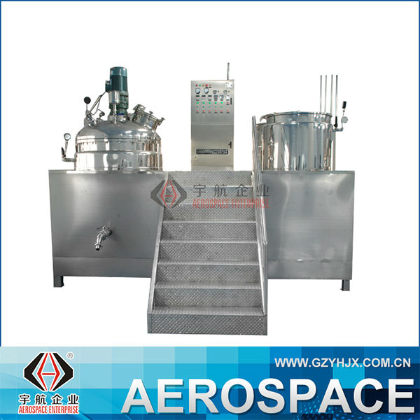 200lボディローション真空乳化剤ミキサーで底ホモジナイザー-化粧品生産設備問屋・仕入れ・卸・卸売り