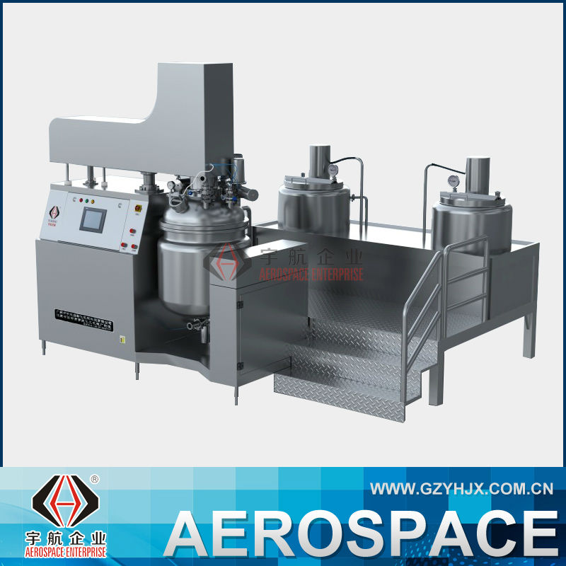 3500 rpm真空分散乳化剤ホモジナイザー機の モッ-化粧品生産設備問屋・仕入れ・卸・卸売り