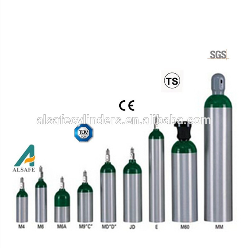 ceは承認された空の医療m4o2シリンダーアルミ-圧力容器問屋・仕入れ・卸・卸売り
